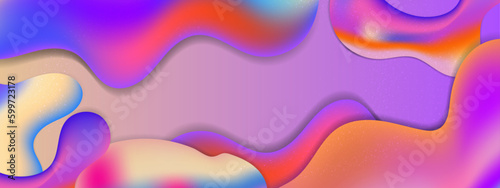 Vector modern colorful colourful abstract background with fluid shapes