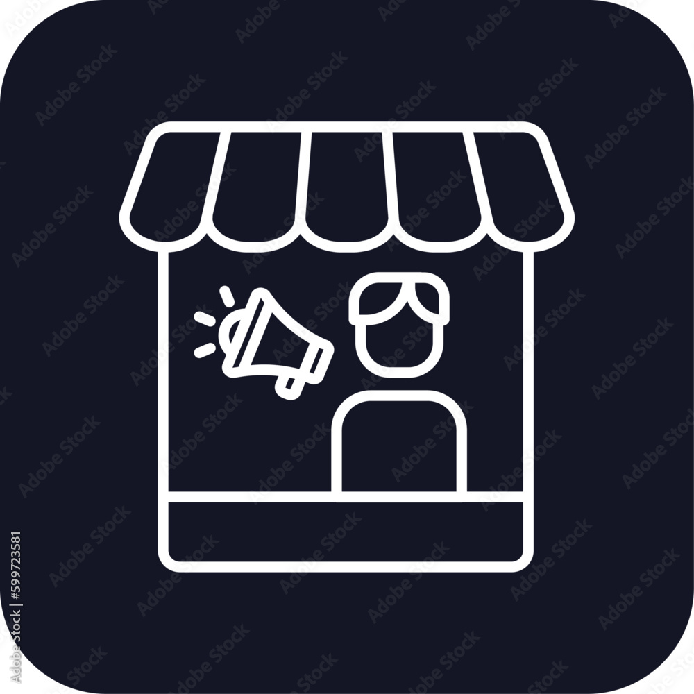 Campaign marketing people icon with black filled line outline style. website, flat, search, advertising, thin, customer, ads. Vector Illustration Campaign marketing people icon with black filled line outline style. website, flat, search, advertising, thin, customer, ads. Vector Illustration