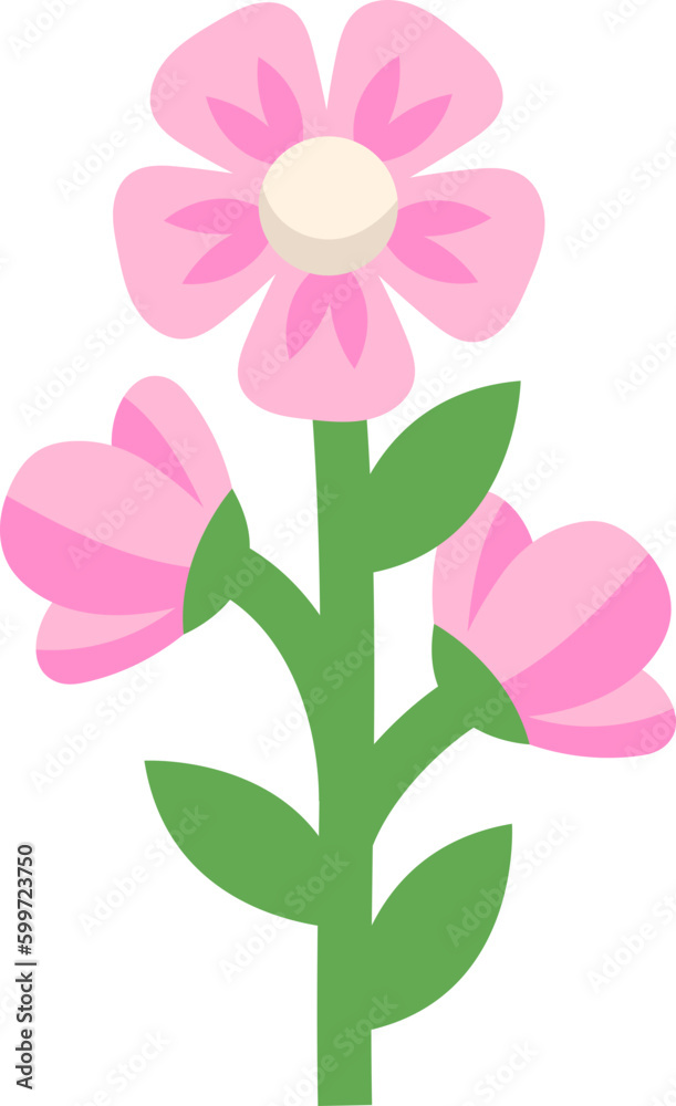 Cute Flower Illustration Cute Flower Illustration