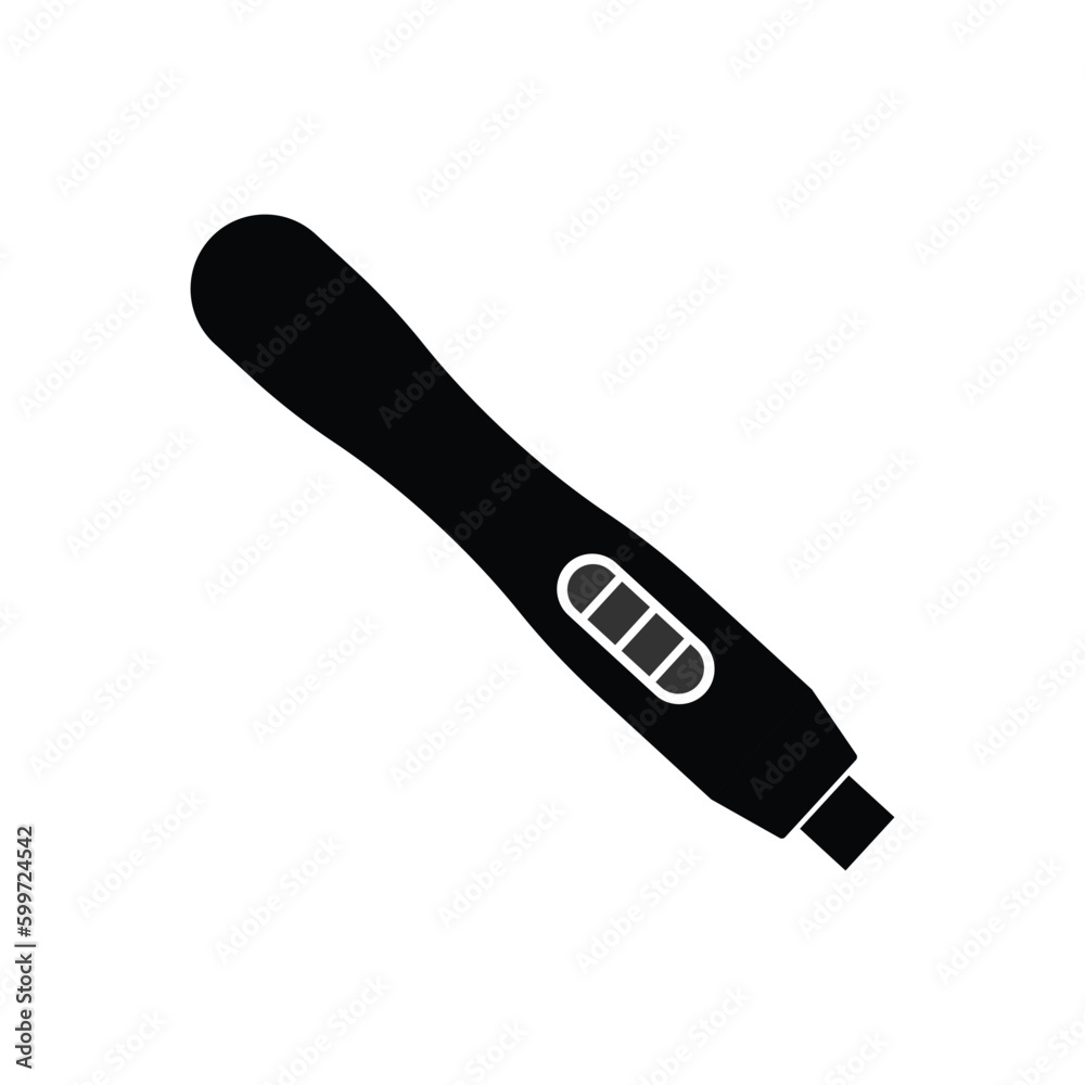 pregnancy test kit icon vector