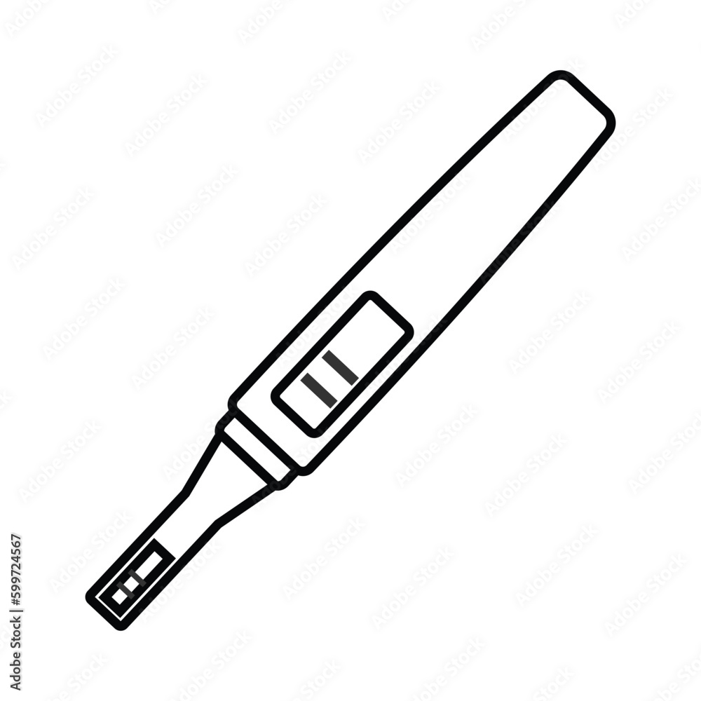 pregnancy test kit icon vector pregnancy test kit icon vector