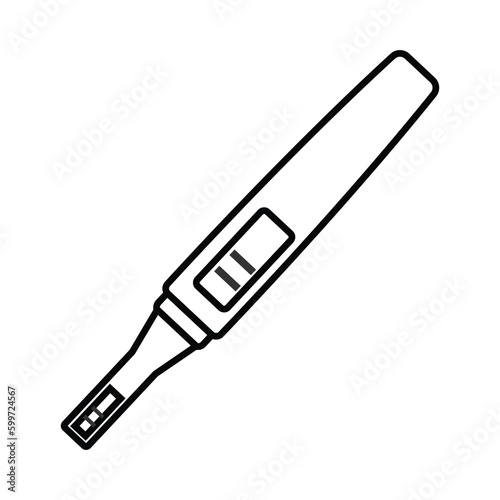 pregnancy test kit icon vector