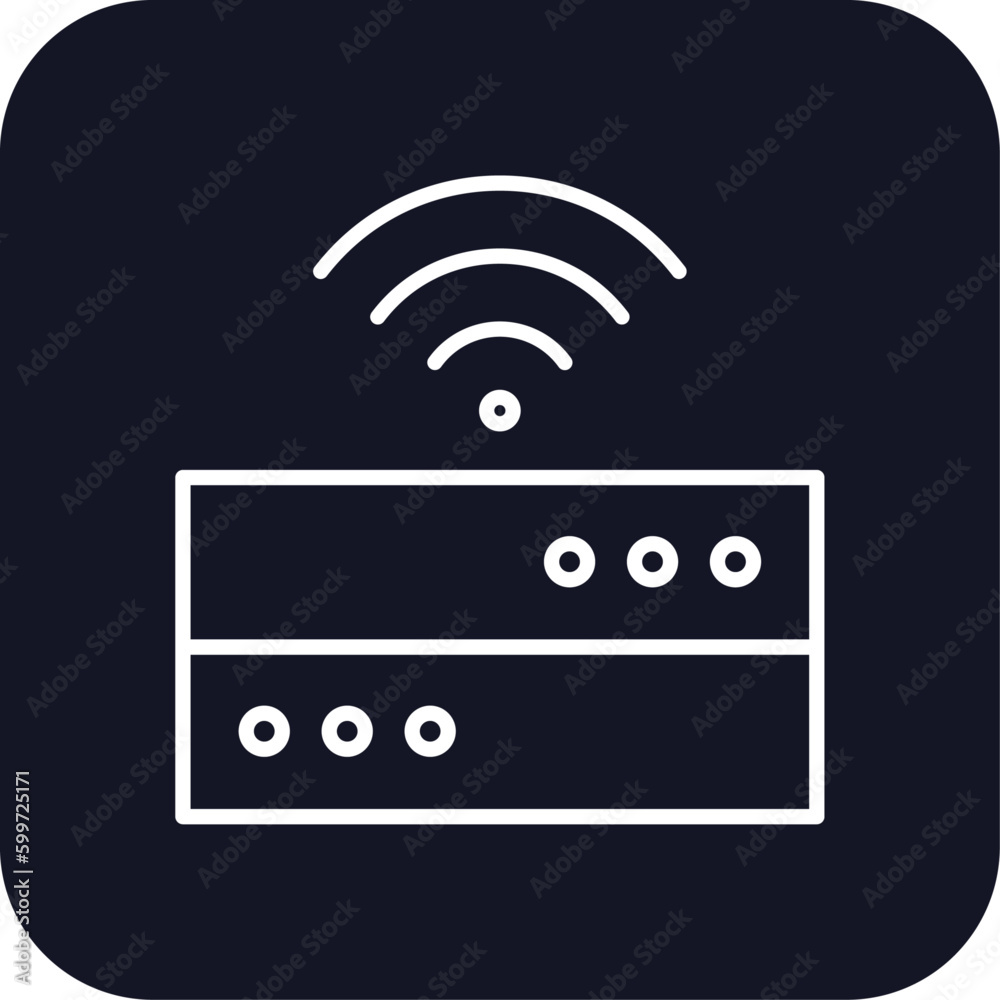 Server technology icon with black filled line outline style. connection, symbol, networking, hosting, technology, security, computing. Vector Illustration Server technology icon with black filled line outline style. connection, symbol, networking, hosting, technology, security, computing. Vector Illustration