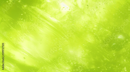 Glistening light lime color simple background texture. AI generative
