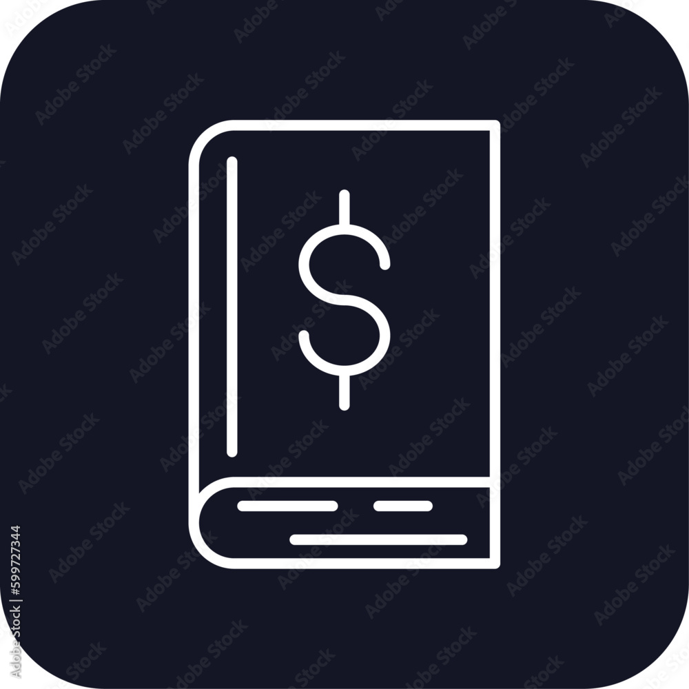 Finance book finance and money icon with black filled line outline style. arrow, people, investment, collection, logo, mail, school. Vector Illustration Finance book finance and money icon with black filled line outline style. arrow, people, investment, collection, logo, mail, school. Vector Illustration