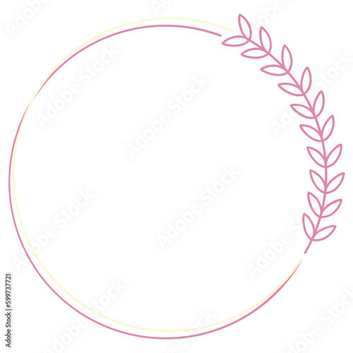 Heart Circle Frame