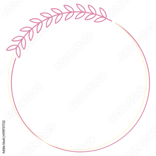 Heart Circle Frame