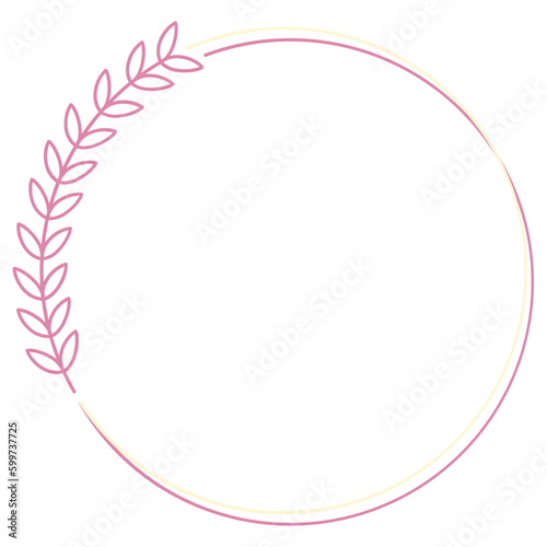 Heart Circle Frame
