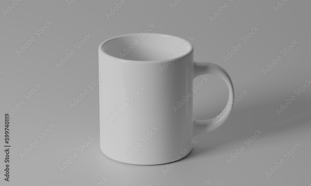 white mug on white background white mug on white background