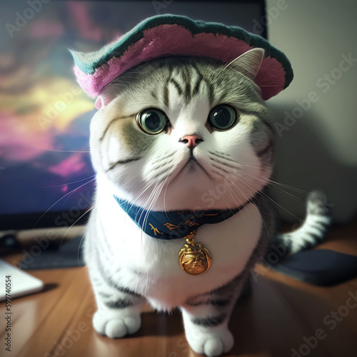 Pirat cat  Generative AI