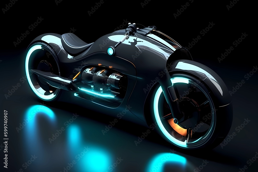 future motorcycle, Generative AI future motorcycle, Generative AI