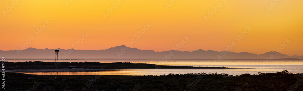 Sunrise at Laguna Ojo de Liebre, Baja California Sur, Mexico Sunrise at Laguna Ojo de Liebre, Baja California Sur, Mexico