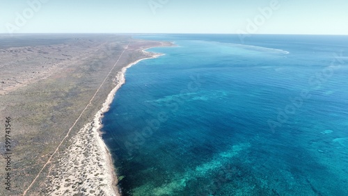 Views of the Ningaloo Reef near Exmouth in Australia
