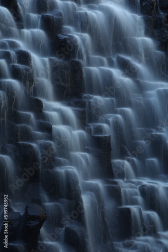 waterfall, long exposure, water, cascade, Tasmania, Australia