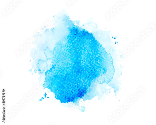 blue watercolor