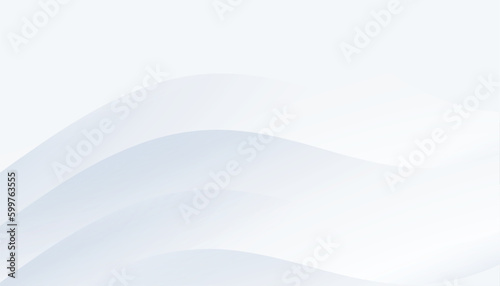 neumorphic white layer abstract wallpaper with empty space