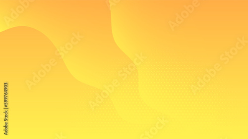 Modern Abstract Background with Motion Waves and Orange Yellow Gradient Color