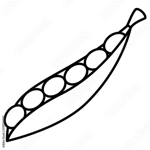 edamame beans. soybean icon