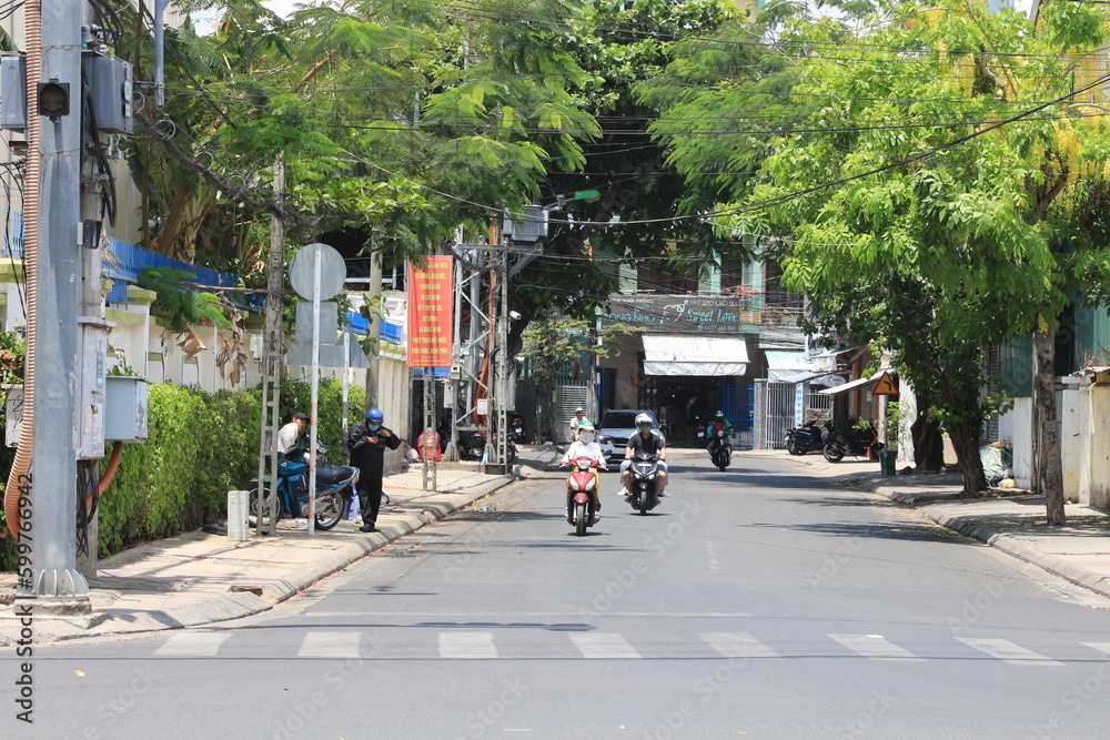 The traffic in Nha Trang is very different to the rest of the world. Motorbikes, scooters, bicycles and Cyclo's cover the roads and are great to watch. 
