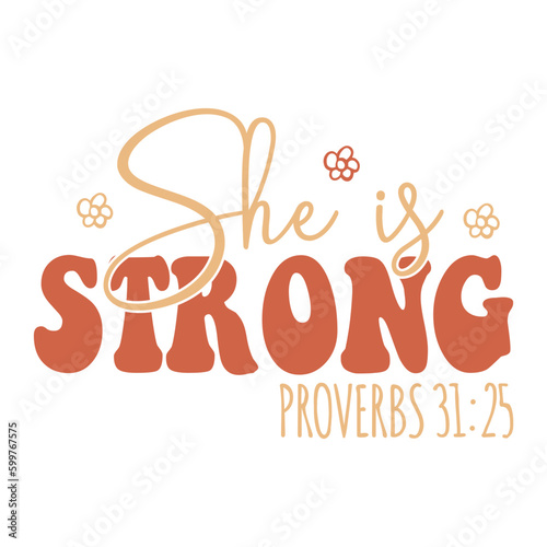  Christian retro isolated typography design