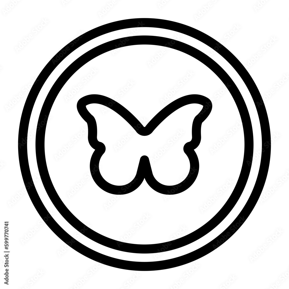 wing line icon wing line icon
