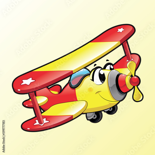 illustration of an airplane