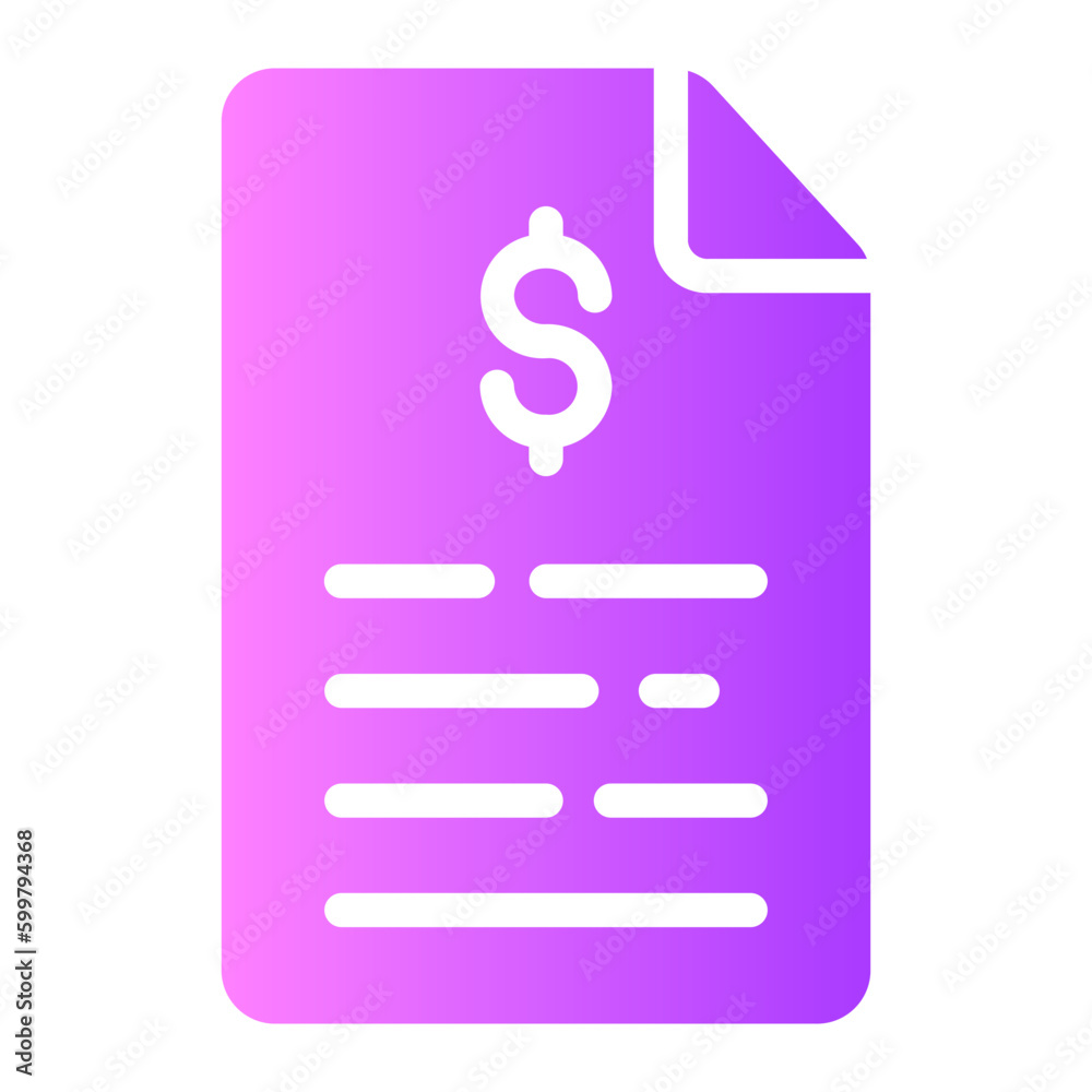 invoice glyph icon invoice glyph icon