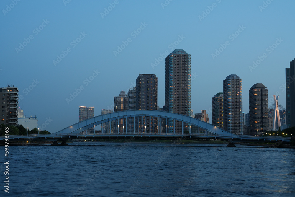 Naklejka premium 永代橋