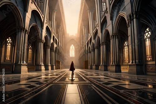 interior of the cathedral generative ai technology