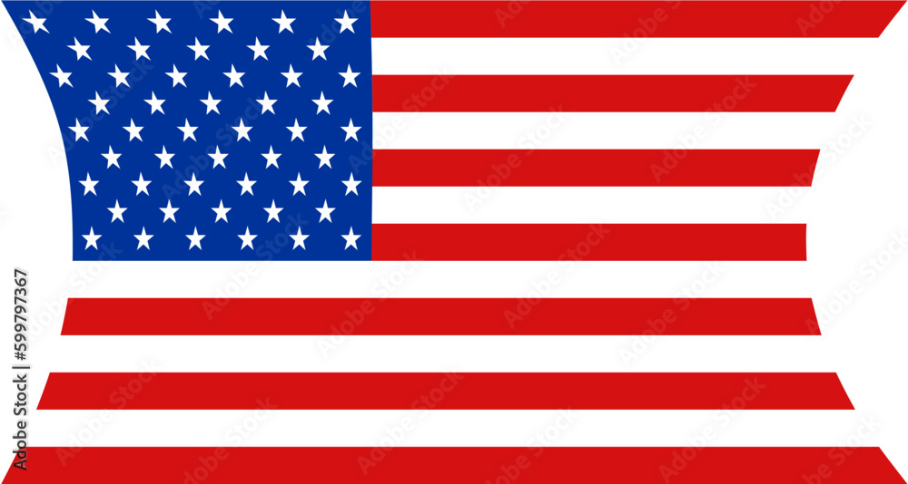 Fototapeta premium USA Flag09
