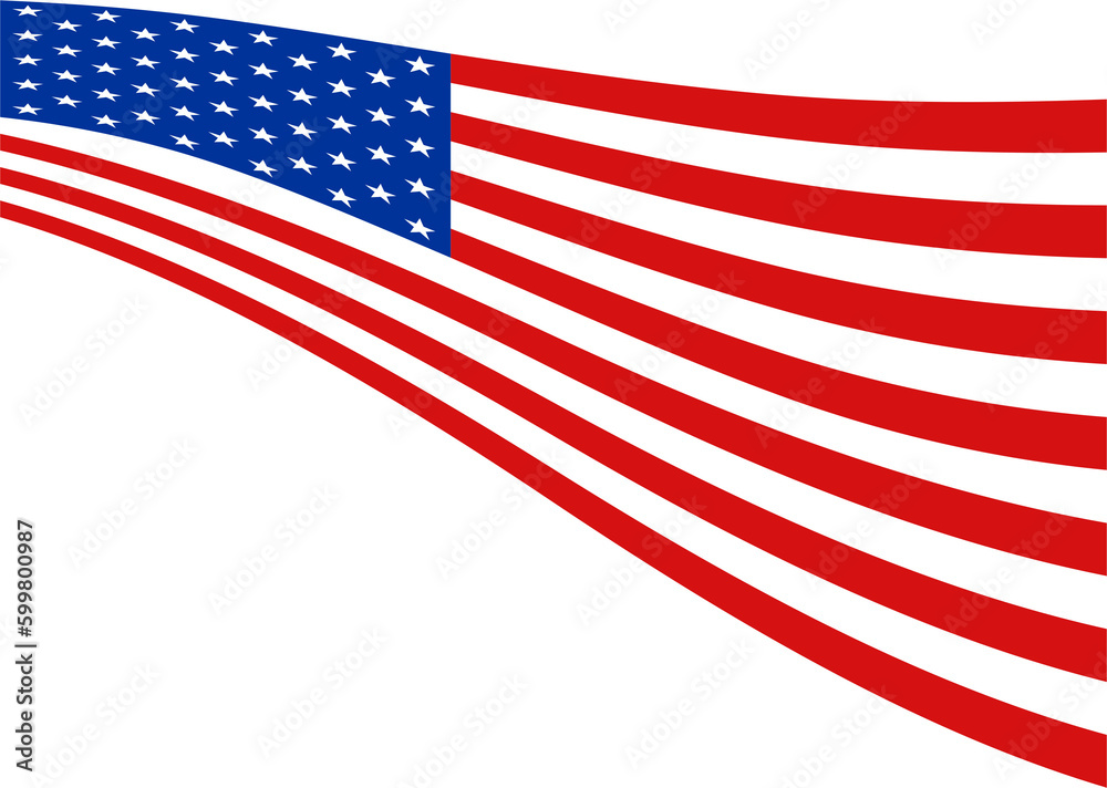 Fototapeta premium USA Flag20