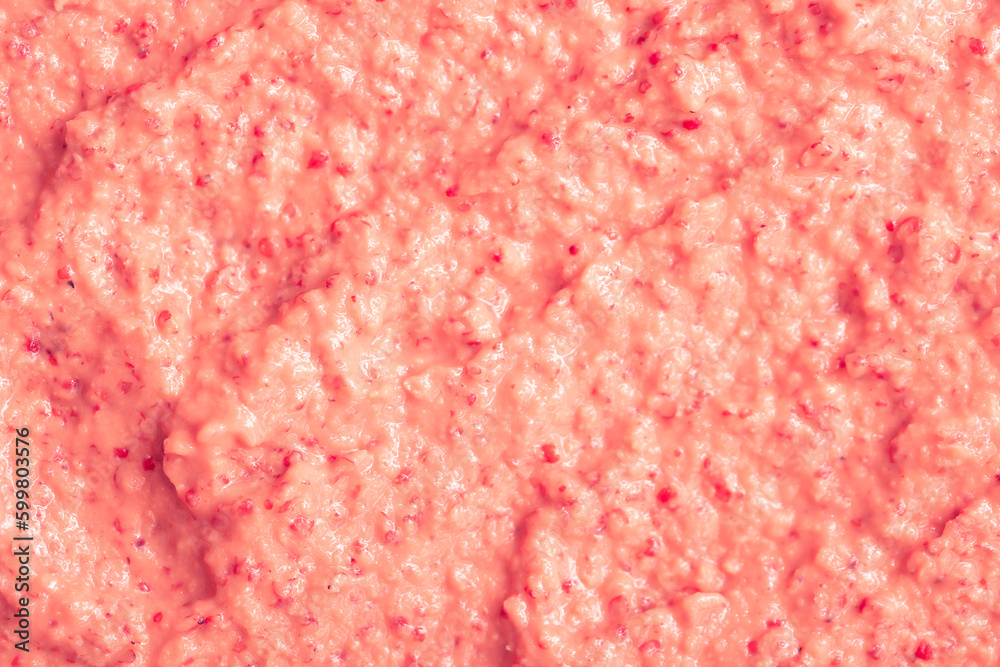 Fruit yogurt ice cream. Smoothies from fresh fruits and berries. Ice cream texture. Delicious sweet dessert close-up as a background. Fruit yogurt ice cream. Smoothies from fresh fruits and berries. Ice cream texture. Delicious sweet dessert close-up as a background.