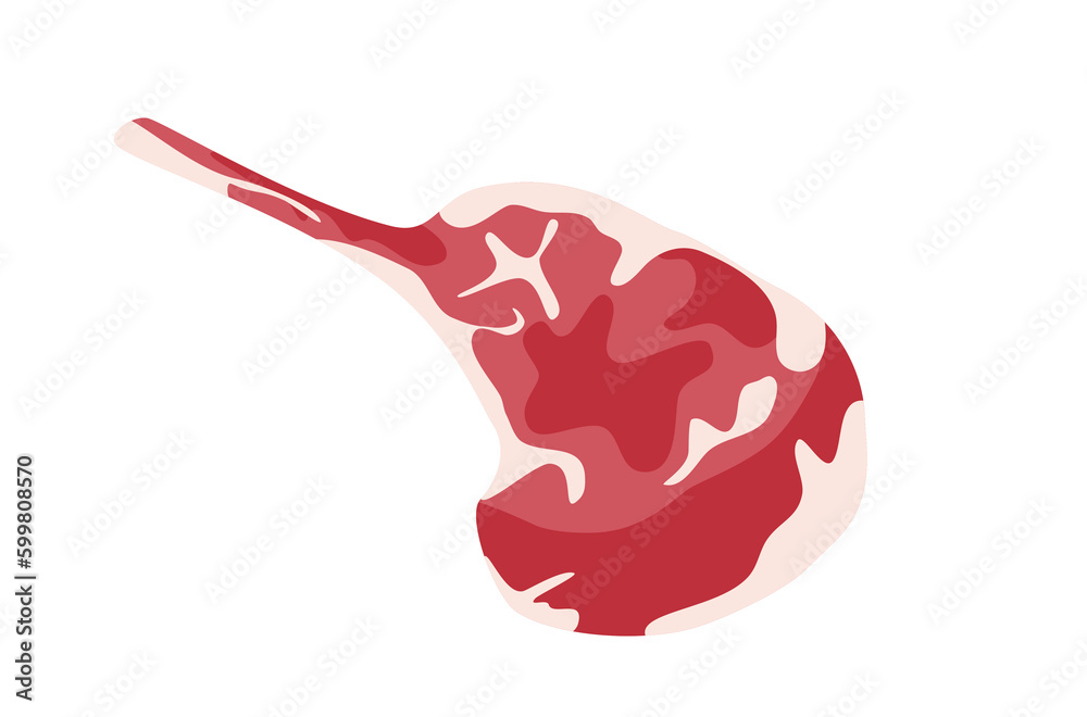 Fresh organic raw meat vector, fresh meat vector, organic food vector ...