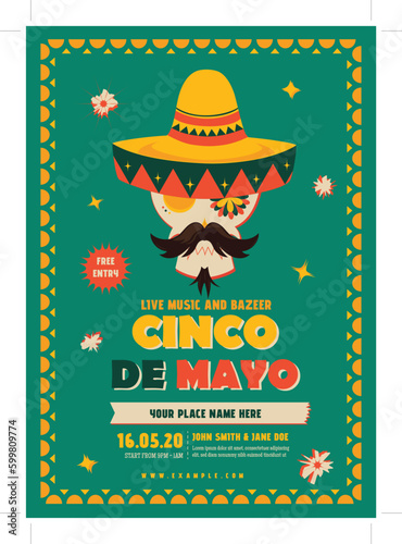 Cinco De Mayo Flyer