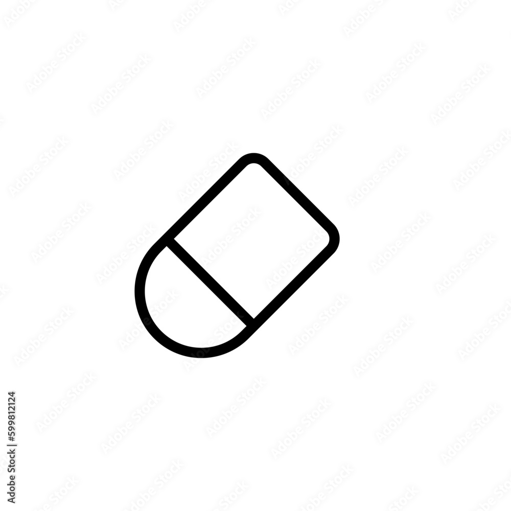 eraser sign symbol vector eraser sign symbol vector