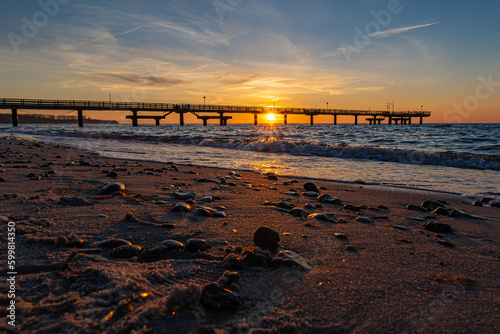 Sonnenuntergang in Rerik photo