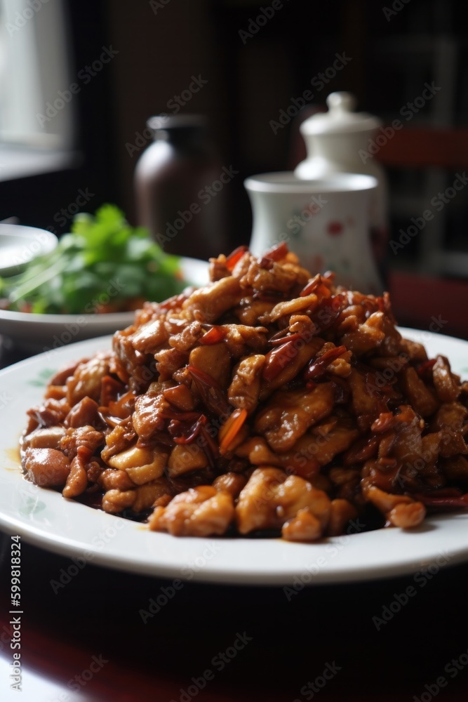 All Chinese food specialties of a restaurant All Chinese food specialties of a restaurant