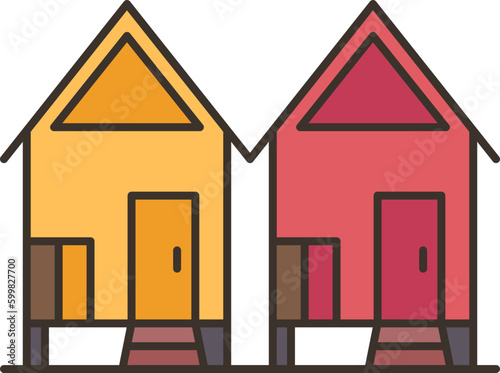 bungalow  icon