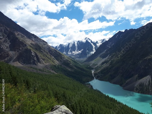 Shavlinsky lakes, Republic of Altai, Russia.
