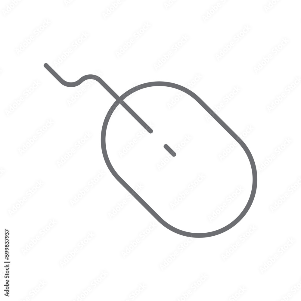 Mouse information Technology icon with black outline style. press, link, flat, touch, aiming, concept, business. Vector Illustration Mouse information Technology icon with black outline style. press, link, flat, touch, aiming, concept, business. Vector Illustration