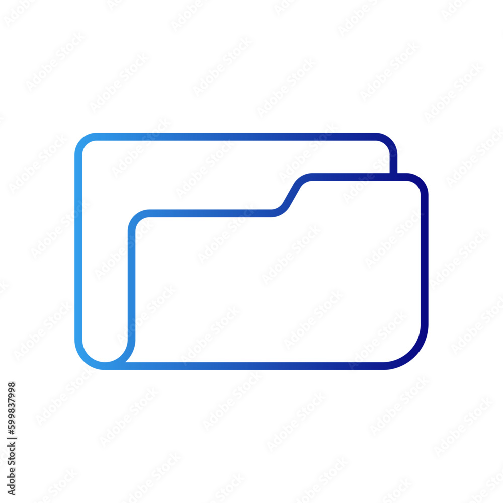 Measuring tool information Technology icon with blue gradient outline style. gear, tools, thin, hardware, black, isolated, scale. Vector Illustration Measuring tool information Technology icon with blue gradient outline style. gear, tools, thin, hardware, black, isolated, scale. Vector Illustration