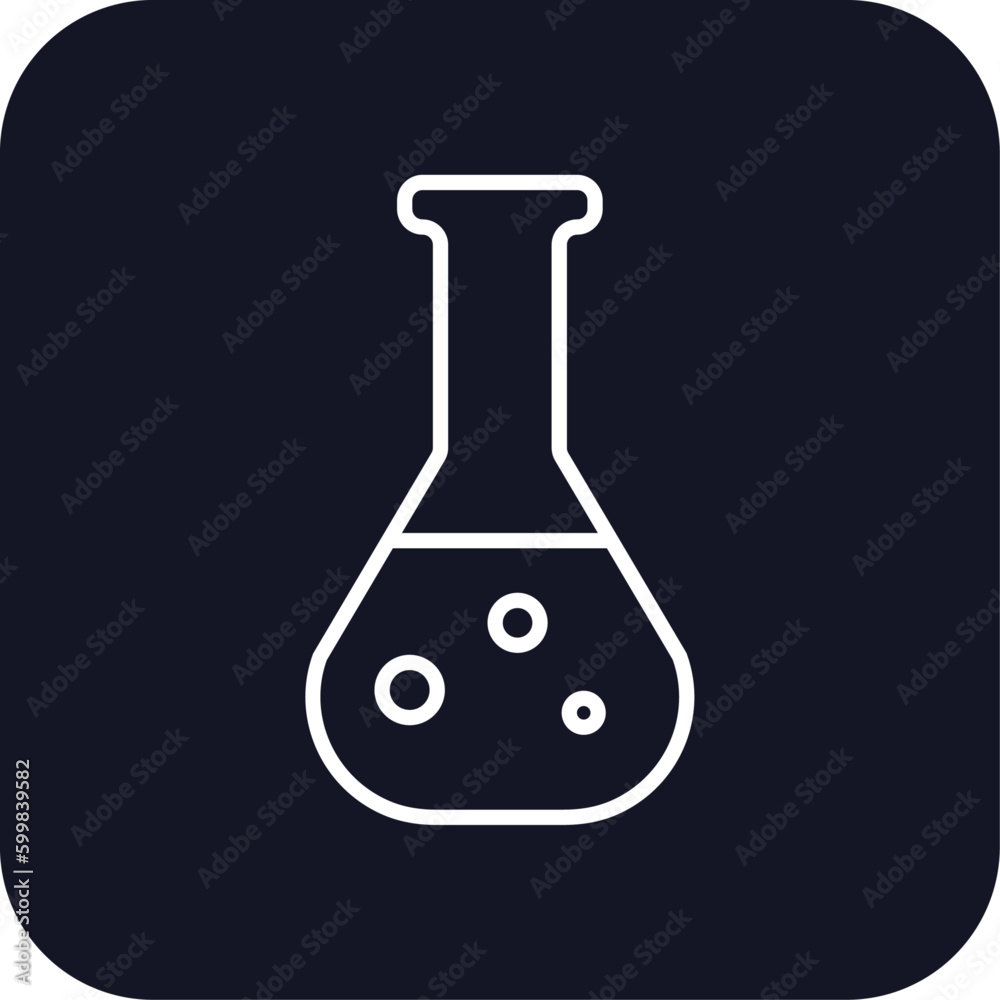 Chemistry education icon with black filled line outline style. outline, literature, computer, art, technology, logo, laboratory. Vector Illustration Chemistry education icon with black filled line outline style. outline, literature, computer, art, technology, logo, laboratory. Vector Illustration