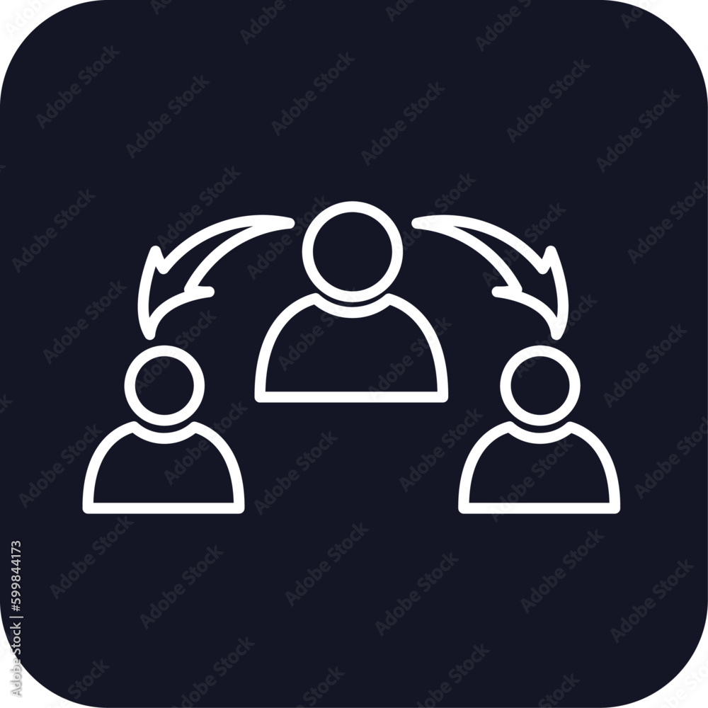 Mediator meeting icon with black filled line outline style. relation, businessman, contract, divorce, handshake, help, children. Vector Illustration Mediator meeting icon with black filled line outline style. relation, businessman, contract, divorce, handshake, help, children. Vector Illustration