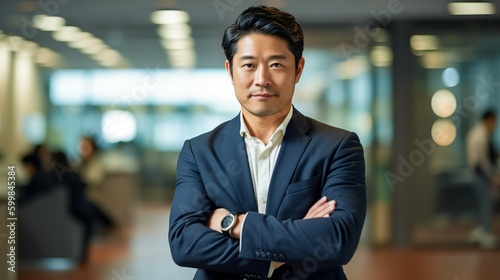 Successfull Asian Businessman Portrait © tomadde