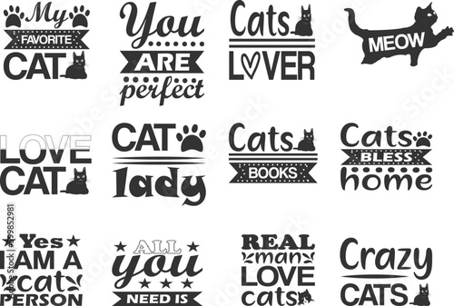 Cat Lover  Quotes SVG Bundle for all