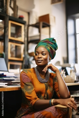 Successful African American Businesswoman