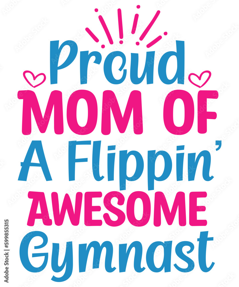Gymnastics Day vector typography design Gymnastics Day vector typography design