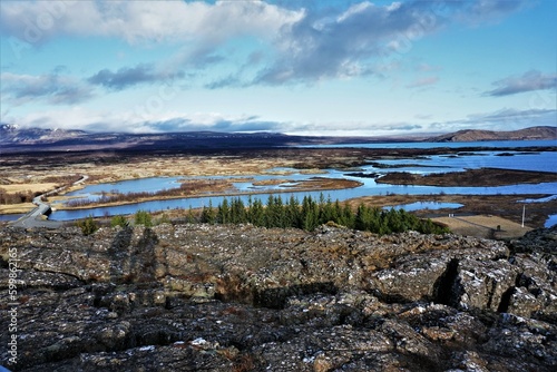 Park narodowy  krajobrazowy   ingvellir  Islandia