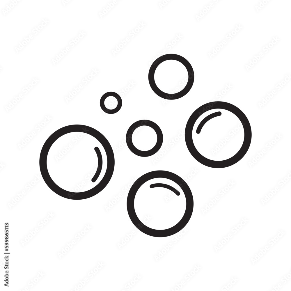 bubbles icon bubbles icon