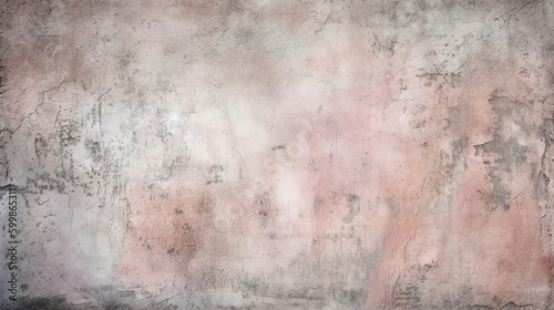 Pink gray cement concrete texture, grunge rough old stain gray background. AI generative